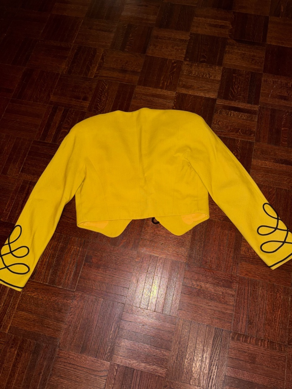 Constance Saunders Cropped Blazer Sz. 2 - Picture 3 of 9